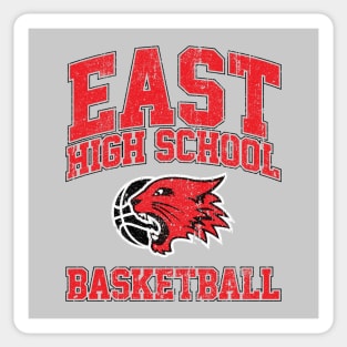 East High School Basketball (Variant) Sticker